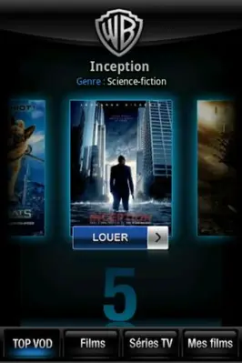 WarnerVOD android App screenshot 2